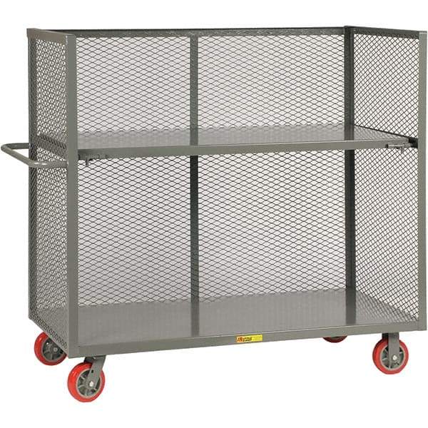 Little Giant - 3,600 Lb Capacity, 1 Shelf, Shelf Truck - 48" Long x 24" Wide x 57" High - USA Tool & Supply