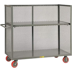 Little Giant - 3,600 Lb Capacity, 1 Shelf, Shelf Truck - 60" Long x 30" Wide x 57" High - USA Tool & Supply