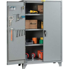 Little Giant - 3 Shelf Storage Cabinet - Steel, 48" Wide x 26" Deep x 78" High - USA Tool & Supply
