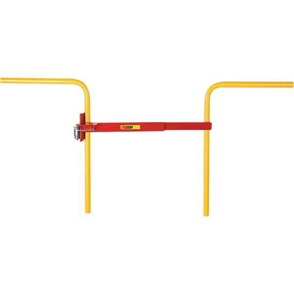 Little Giant - Steel Rail Safety Gate - 21" Wide, - USA Tool & Supply