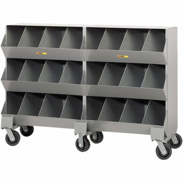 Little Giant - Bin Shelving Type: Bin Storage Cabinet Overall Height (Inch): 45-1/2 - USA Tool & Supply