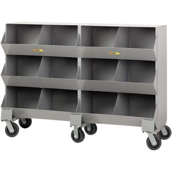 Little Giant - Bin Shelving Type: Bin Storage Cabinet Overall Height (Inch): 45-1/2 - USA Tool & Supply