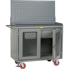 Little Giant - 3,600 Lb Capacity, 1 Drawer Mobile Cabinet - 48" Wide x 65" High - USA Tool & Supply