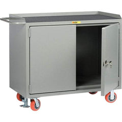 Little Giant - 3,600 Lb Capacity, 1 Drawer Mobile Cabinet - 48" Wide x 43" High - USA Tool & Supply