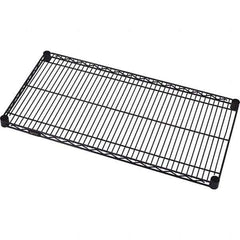 Quantum Storage - 1 Shelf Wire Shelving Unit - 12" Wide x 36" Deep x 1" High, - USA Tool & Supply