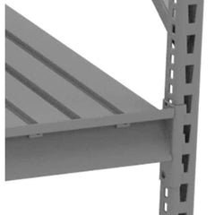 Tennsco - 72" Wide, Open Shelving Accessory/Component - 24" Deep, Use with Tennsco Bulk Storage Rack - USA Tool & Supply