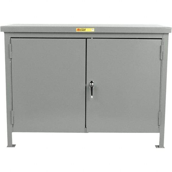 Little Giant - Storage Cabinet - Steel, 72" Wide x 31" Deep x 36" High - USA Tool & Supply