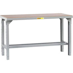 Little Giant - 48 Wide x 30" Deep x 41" High, Steel Workbench - Adjustable Height Legs - USA Tool & Supply