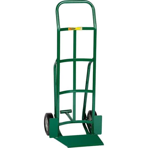 Little Giant - 800 Lb Capacity 47" OAH Hand Truck - Continuous Handle, Steel, Rubber Wheels - USA Tool & Supply