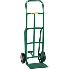 Little Giant - 800 Lb Capacity 47" OAH Hand Truck - Continuous Handle, Steel, Rubber Wheels - USA Tool & Supply