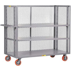Little Giant - 3,600 Lb Capacity, 2 Shelf, Shelf Truck - 60" Long x 30" Wide x 57" High - USA Tool & Supply