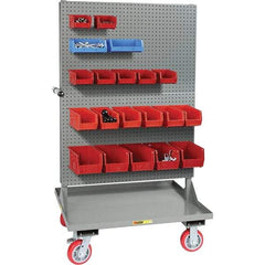 Little Giant - 30" Wide x 36" Long x 64" High Cart - Steel, Polyurethane Casters - USA Tool & Supply