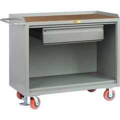 Little Giant - 3,600 Lb Capacity, 1 Drawer Mobile Cabinet - 48" Wide x 43" High - USA Tool & Supply