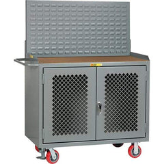 Little Giant - 3,600 Lb Capacity Mobile Cabinet - 48" Wide x 64" High - USA Tool & Supply