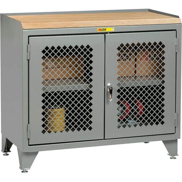 Little Giant - Stationary Workstations Type: Security Workstation Width (Inch): 36 - USA Tool & Supply