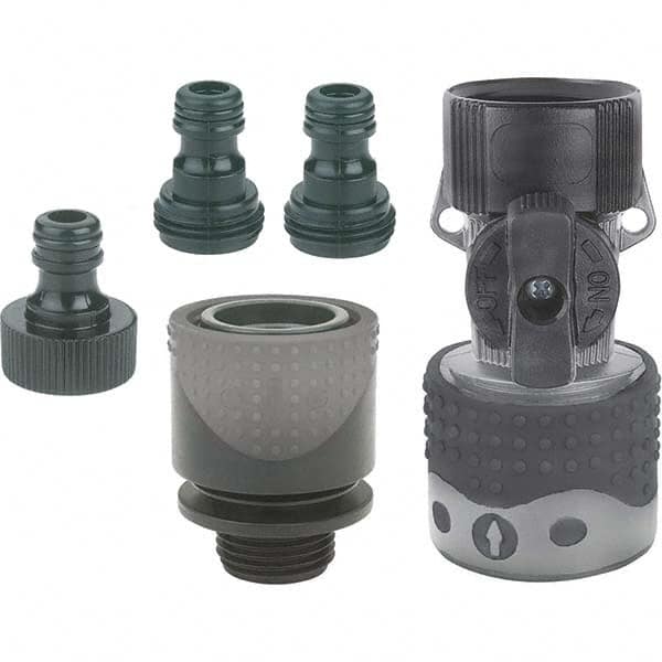 Gilmour - Garden Hose Fittings & Repair Kits Type: Connector Connector Type: Male; Female - USA Tool & Supply