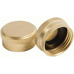 Gilmour - Garden Hose Fittings & Repair Kits Type: Garden Hose Cap Connector Type: Garden Hose Cap - USA Tool & Supply