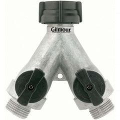 Gilmour - Garden Hose Fittings & Repair Kits Type: Shut-Off Valve Connector Type: Male; Female - USA Tool & Supply