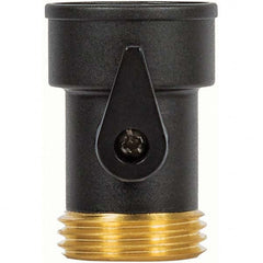 Gilmour - Garden Hose Fittings & Repair Kits Type: Shut-Off Valve Connector Type: Female; Male - USA Tool & Supply