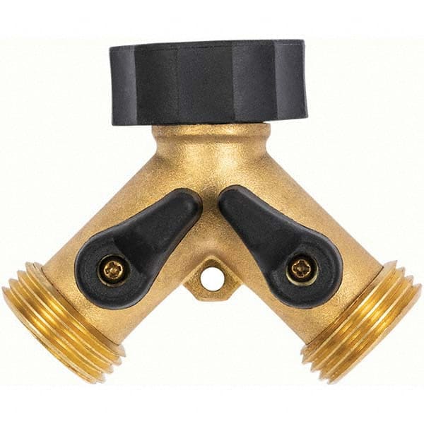 Gilmour - Garden Hose Fittings & Repair Kits Type: Shut-Off Valve Connector Type: Female; Male - USA Tool & Supply