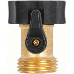 Gilmour - Garden Hose Fittings & Repair Kits Type: Shut-Off Valve Connector Type: Female; Male - USA Tool & Supply