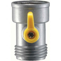 Nelson - Garden Hose Fittings & Repair Kits Type: Shut-Off Valve Connector Type: Female; Male - USA Tool & Supply