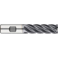 Guhring - 5/8" Diam 5 Flute Solid Carbide 0.06" Corner Radius End Mill - USA Tool & Supply