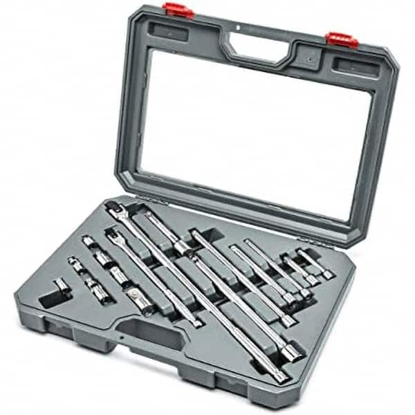 Crescent - Socket Extension Sets Tool Type: Socket Accessory Kit Number of Pieces: 16 - USA Tool & Supply