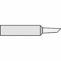 Weller - Soldering Iron Tips; Type: Round Slope Tip ; For Use With: WP65; WTP90; WXP65; WXP90 - Exact Industrial Supply