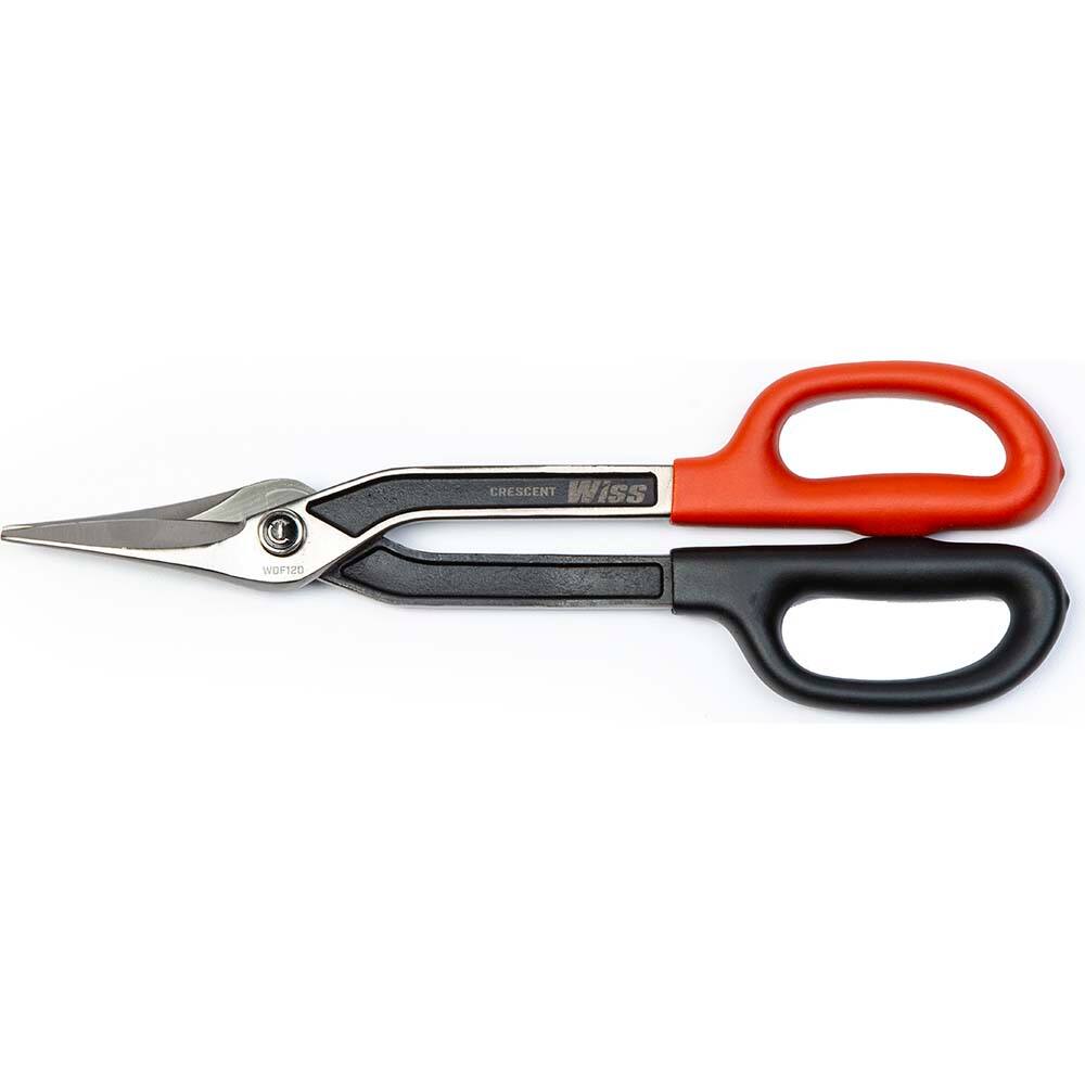 Wiss - Snips; Snip Type: Tinner's Snip ; Cut Direction: Straight ; Overall Length Range: 1" - Exact Industrial Supply