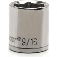 Hand Socket: 9/32″ Socket, 6-Point Polished