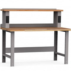 Rousseau Metal - Stationary Work Benches, Tables Type: Work Bench Top Material: Laminated Wood - USA Tool & Supply