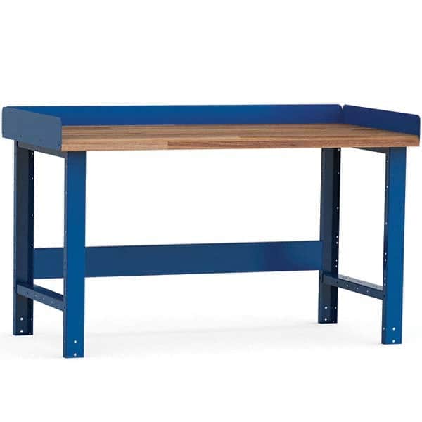 Rousseau Metal - Stationary Work Benches, Tables Type: Work Bench Top Material: Laminated Wood - USA Tool & Supply