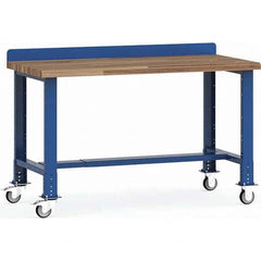 Rousseau Metal - Mobile Work Benches Type: Mobile Workbench Length: 60 (Inch) - USA Tool & Supply