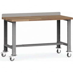 Rousseau Metal - Mobile Work Benches Type: Mobile Workbench Length: 60 (Inch) - USA Tool & Supply