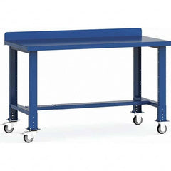 Rousseau Metal - Mobile Work Benches Type: Mobile Workbench Length: 60 (Inch) - USA Tool & Supply