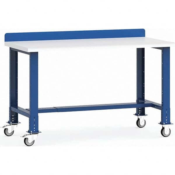 Rousseau Metal - Mobile Work Benches Type: Mobile Workbench Length: 60 (Inch) - USA Tool & Supply
