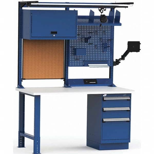 Rousseau Metal - Stationary Workstations Type: Work Center Load Capacity (Lb.): 775 - USA Tool & Supply