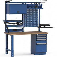 Rousseau Metal - Stationary Workstations Type: Work Center Load Capacity (Lb.): 2750 - USA Tool & Supply