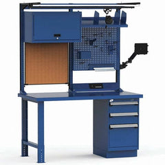 Rousseau Metal - Stationary Workstations Type: Work Center Load Capacity (Lb.): 1100 - USA Tool & Supply