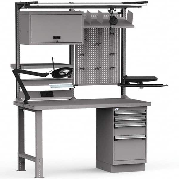 Rousseau Metal - Stationary Workstations Type: Work Center Load Capacity (Lb.): 1100 - USA Tool & Supply