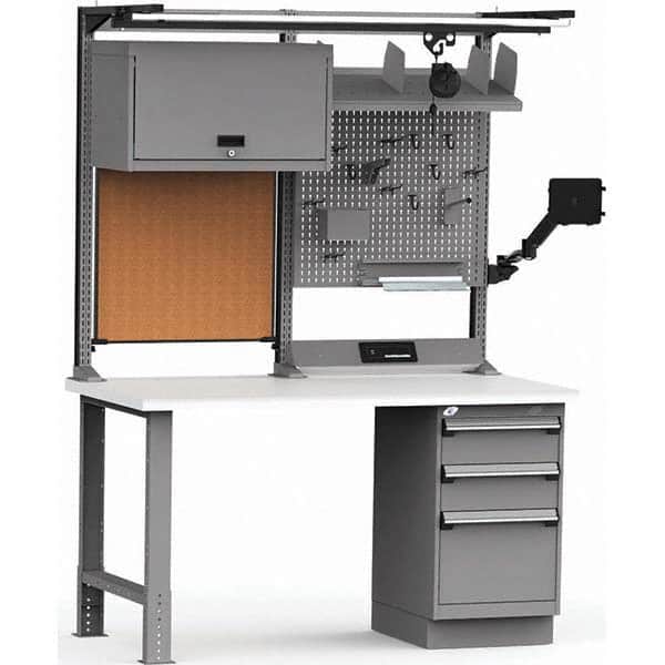 Rousseau Metal - Stationary Workstations Type: Work Center Load Capacity (Lb.): 775 - USA Tool & Supply