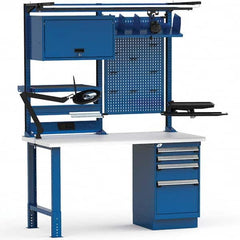 Rousseau Metal - Stationary Workstations Type: Work Center Load Capacity (Lb.): 775 - USA Tool & Supply