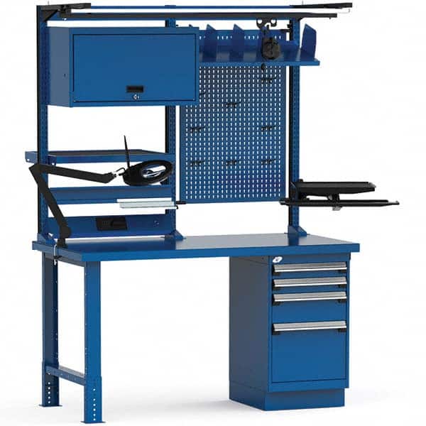 Rousseau Metal - Stationary Workstations Type: Work Center Load Capacity (Lb.): 1100 - USA Tool & Supply
