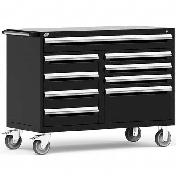 Rousseau Metal - Tool Roller Cabinets Drawers Range: 5 - 10 Drawers Width Range: 48" and Wider - USA Tool & Supply