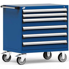 Rousseau Metal - Tool Roller Cabinets Drawers Range: 5 - 10 Drawers Width Range: 36" - 47.9" - USA Tool & Supply