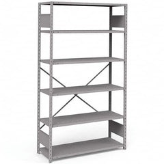 Rousseau Metal - Steel Shelving Type: Shelving Starter or Add-On: Starter - USA Tool & Supply