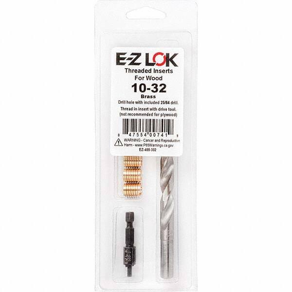 E-Z LOK - Thread Repair Kits Insert Thread Size (Inch): #10-32 Includes Drill: Yes - USA Tool & Supply