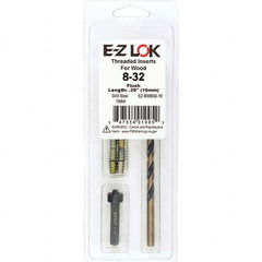 E-Z LOK - Thread Repair Kits Insert Thread Size (Inch): #8-32 Includes Drill: Yes - USA Tool & Supply