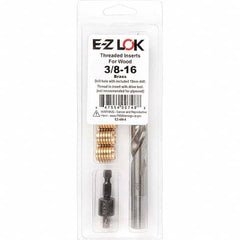 E-Z LOK - Thread Repair Kits Insert Thread Size (Inch): 3/8-16 Includes Drill: Yes - USA Tool & Supply